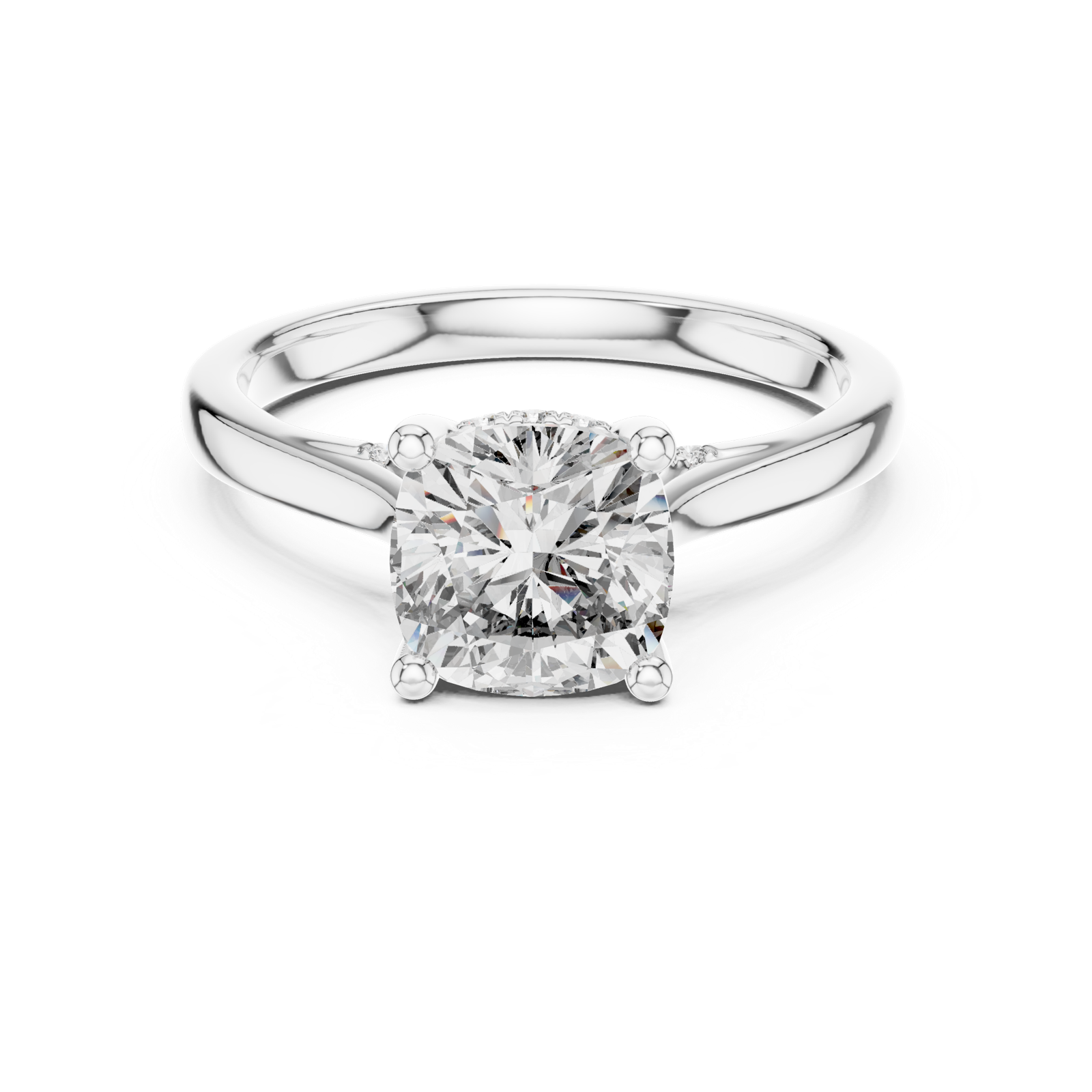 Gold Ring DDLR-163, White Gold