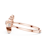 Gold Ring 1 (244), Rose Gold, view 3