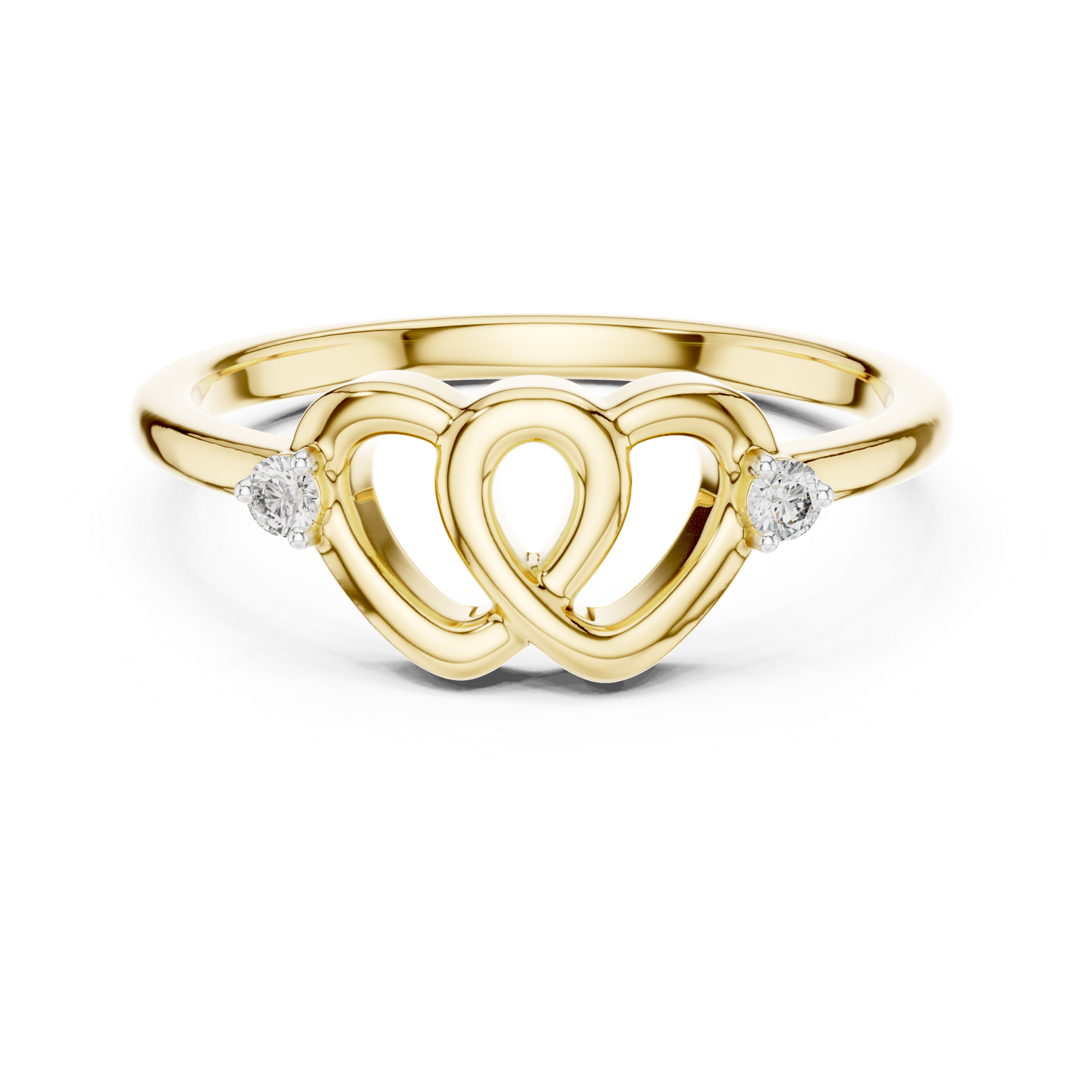 Gold Ring 12-10023@L, Yellow Gold