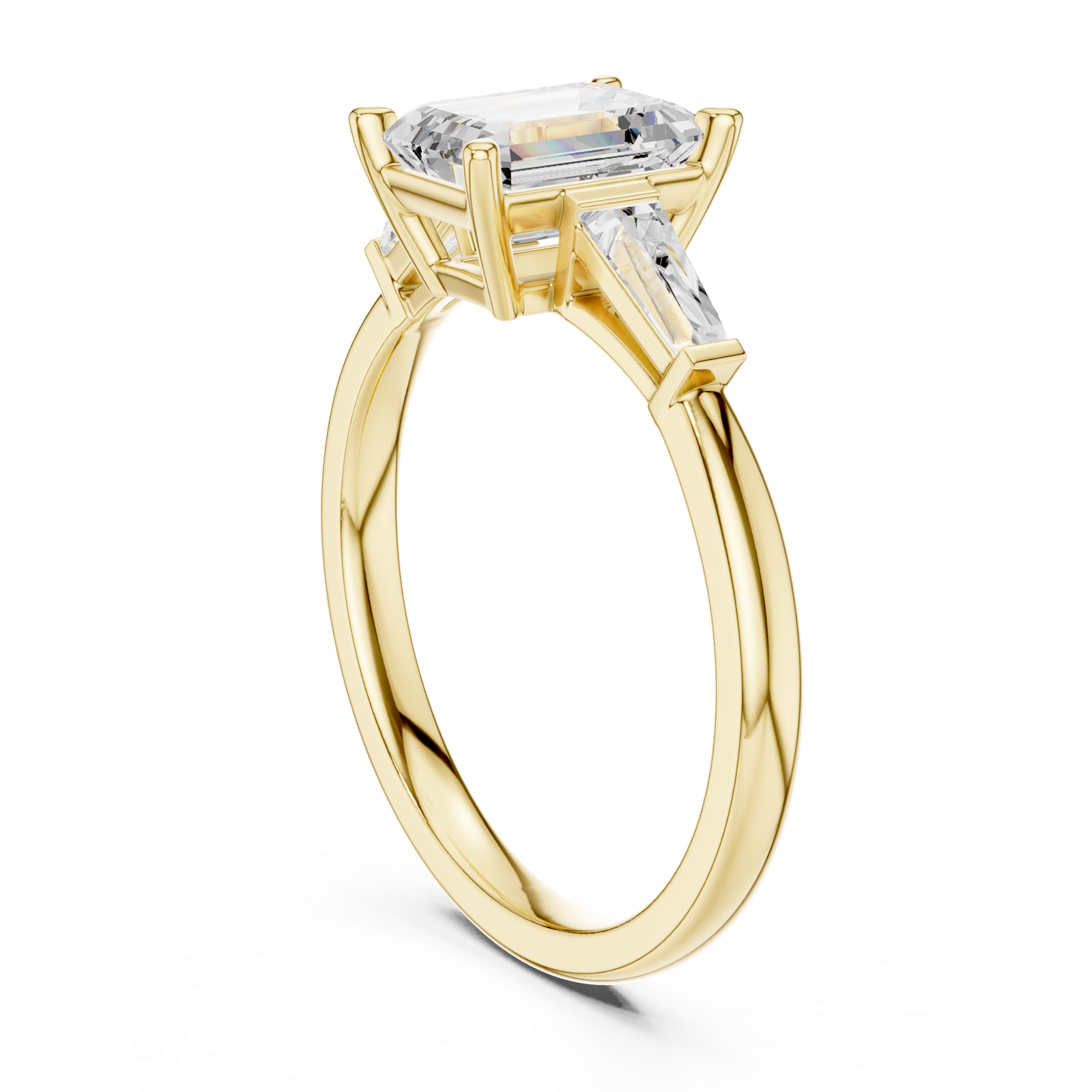 Gold Ring DDLR-922, Yellow Gold, view 1