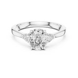 Gold Ring 00001L (22), White Gold, view 4