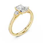 Gold Ring DDLR-725, Yellow Gold, view 2