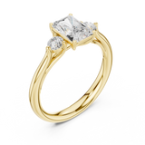 Gold Ring DDLR-725, Yellow Gold, view 2