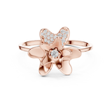 Gold Ring 1 (118), Rose Gold, view 4