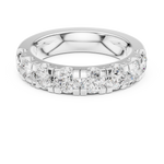 Gold Ring DDLR-602, White Gold, view 4