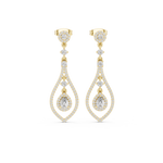 Gold Earrings 3-10006E_115_M, Yellow Gold