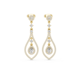 Gold Earrings 3-10006E_115_M, Yellow Gold