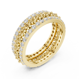Gold Ring R40, Yellow Gold, view 2