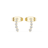 Gold Earrings SBER(32), Yellow Gold