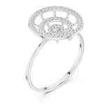 Gold Ring 1 (167), White Gold, view 2