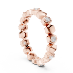 Gold Ring L22-R5, Rose Gold, view 1