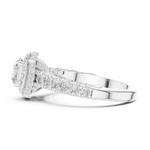 Gold Ring DDLR-778, White Gold, view 3