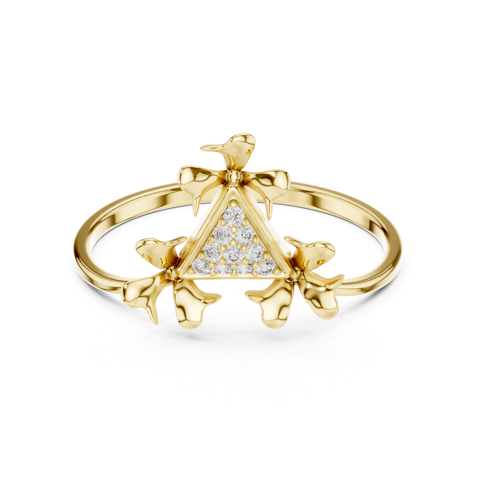 Gold Ring 1 (201), Yellow Gold, view 4