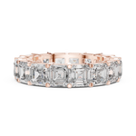 Gold Ring DDLR-209, Rose Gold, view 3