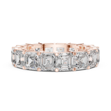 Gold Ring DDLR-209, Rose Gold, view 3