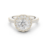 Gold Ring DDLR-665, White Gold