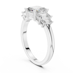 Gold Ring DDLR-1111, White Gold, view 1