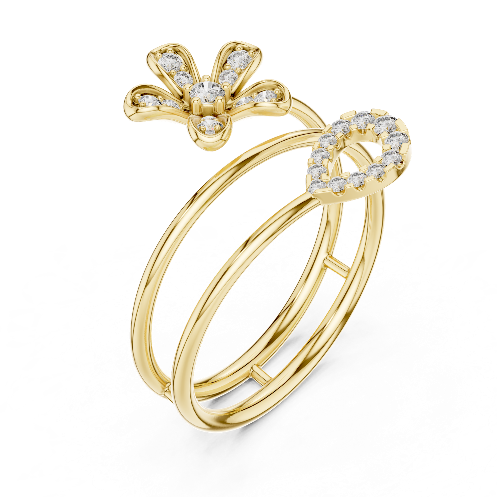 Gold Ring 1 (231), Yellow Gold, view 2