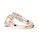 Gold Pendant 9-10015L_27, Rose Gold, view 3