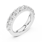 Gold Ring DDLR-601, White Gold, view 2