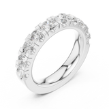 Gold Ring DDLR-601, White Gold, view 2