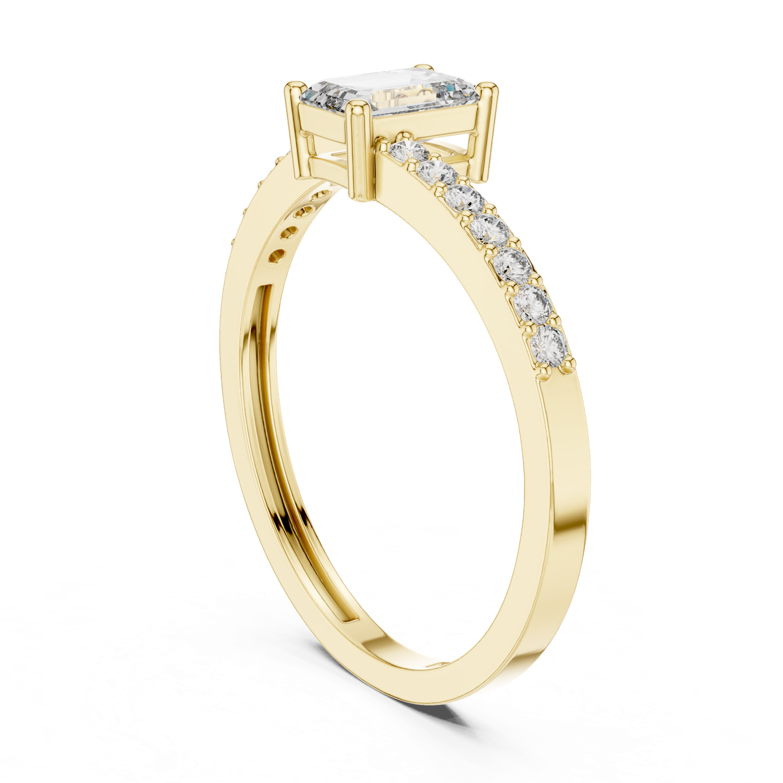 Gold Ring ALR-137, Yellow Gold