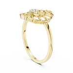 Gold Ring DR-6203, Yellow Gold, view 1