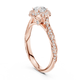 Gold Ring LR-0260, Rose Gold