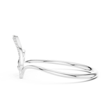 Gold Ring 1 (140), White Gold, view 3