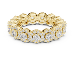 Gold Ring DDLR-307, Yellow Gold, view 4