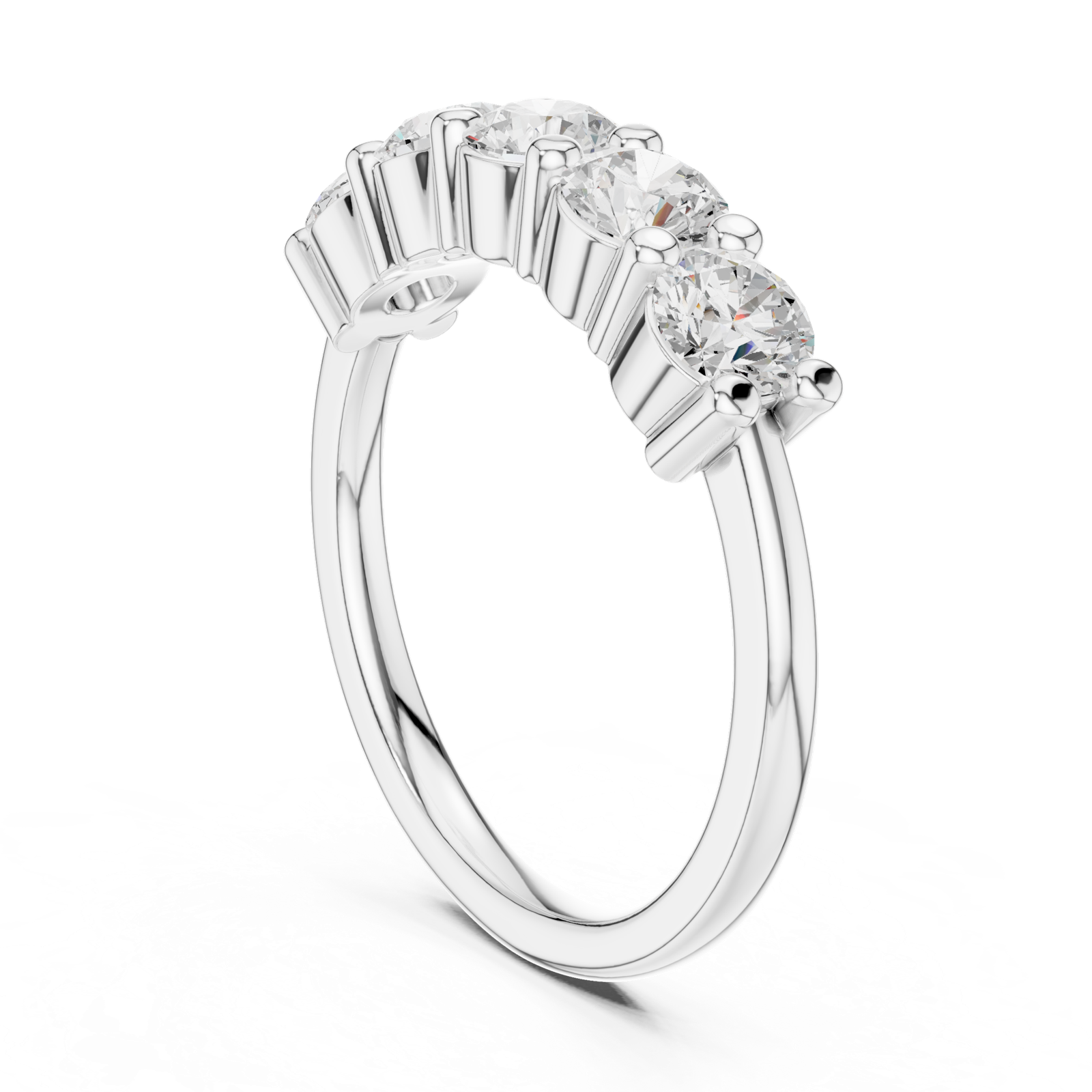 Gold Ring DDLR-616, White Gold