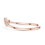 Gold Ring HLR-199, Rose Gold, view 3