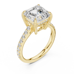 Gold Ring DDLR-1031, Yellow Gold, view 2
