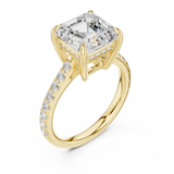 Gold Ring DDLR-1031, Yellow Gold, view 2
