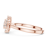 Gold Ring ALR-94, Rose Gold, view 3
