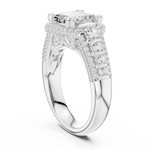 Gold Ring DDLR-262, White Gold, view 1