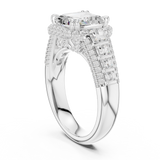 Gold Ring DDLR-262, White Gold, view 1