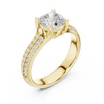 Gold Ring LR-0274, Yellow Gold, view 2