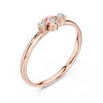 Gold Ring 1 (392), Rose Gold, view 2