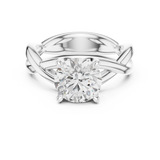 Gold Ring DDLR-872, White Gold, view 4