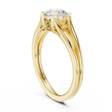 Gold Ring DDLR-544, Yellow Gold, view 1