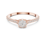 Gold Ring 19-120011L, Rose Gold, view 4