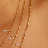 Gold Lock Necklace - 14K Real Gold Urn Necklace with Lock Pendant Custom Name