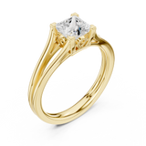 Gold Ring DDLR-572, Yellow Gold, view 2