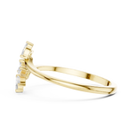 Gold Ring HLR-236, Yellow Gold, view 3