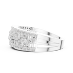 Gold Ring DDLR-775, White Gold, view 3