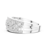 Gold Ring DDLR-775, White Gold, view 3