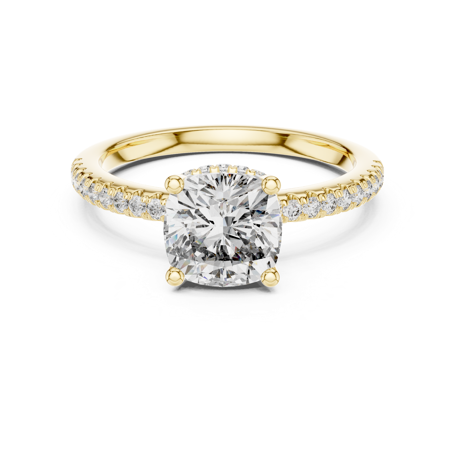 Gold Ring DDLR-177, Yellow Gold