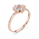 Gold Ring 1 (452), Rose Gold, view 2