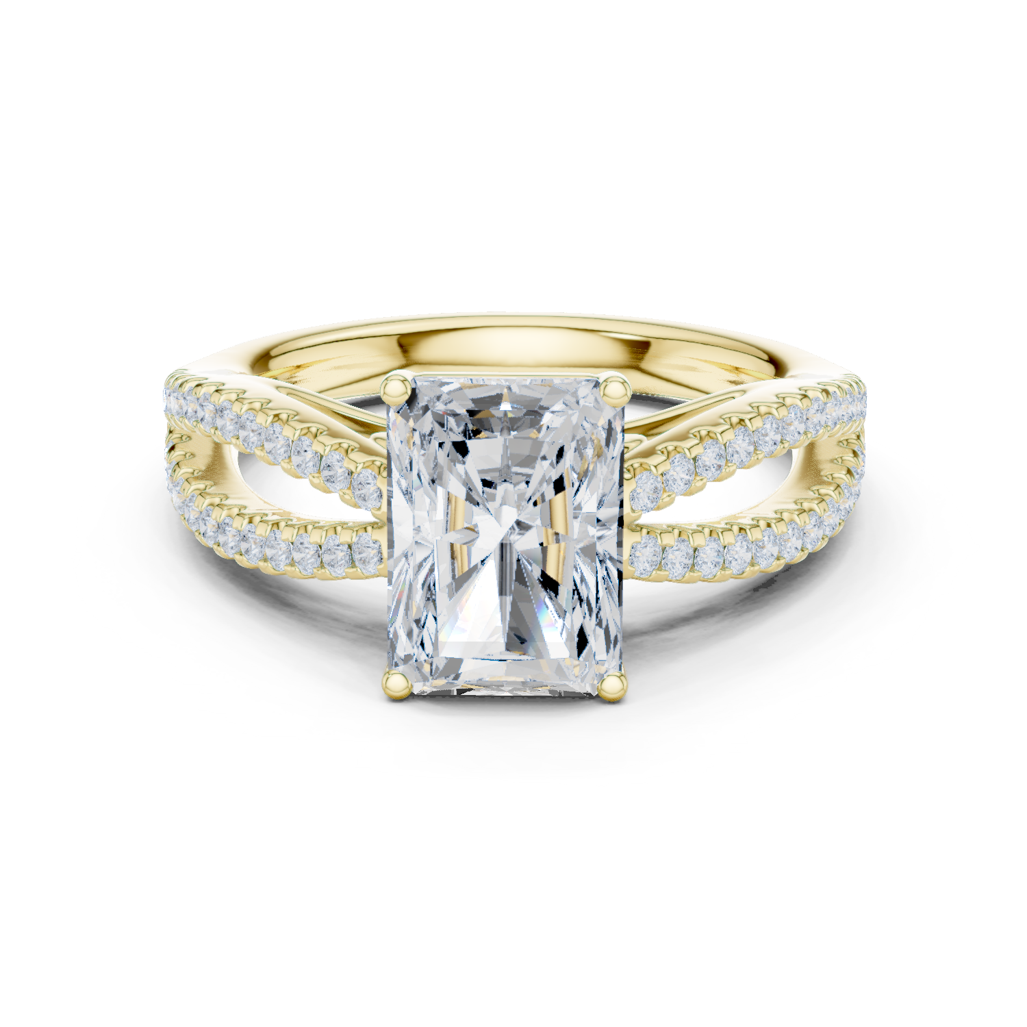 Gold Ring DDLR-733, Yellow Gold